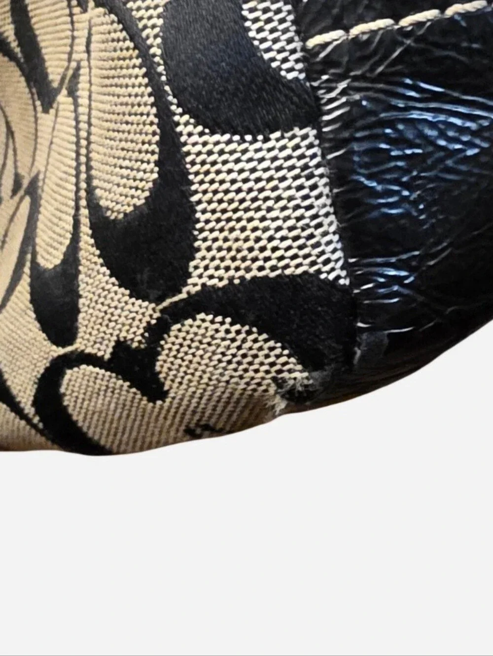 Coach Signature Pleated Gallery Tote